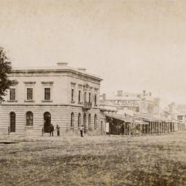 Bank of Victoria and Ford Street, Beechworth, Victoria.