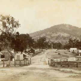 Unidentified rural village in an Australian environment.