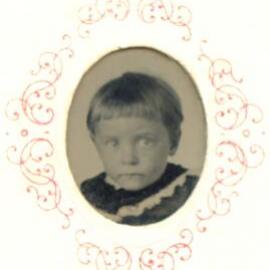 Portrait of an unidentified young boy.