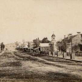 Ford Street Beechworth, Victoria, viewed from the Jail.