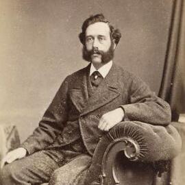 Studio portrait of Mr L. Medland.