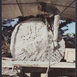 Creation of F.J. Memorial Sculpture [22 of 44]