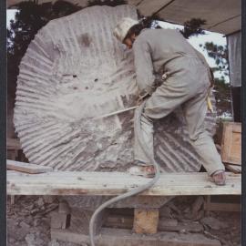 Creation of F.J. Memorial Sculpture [23 of 44]