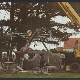 Creation of F.J. Memorial Sculpture [44 of 44]