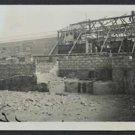Construction of Fletcher Jones Factory block [2 of 11]