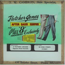 Glass lantern slides - Advertising [3 of 8]