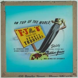 Glass lantern slides - Advertising [5 of 8]