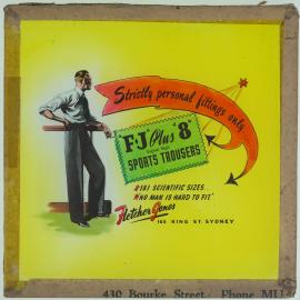 Glass lantern slides - Advertising [6 of 8]