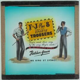 Glass lantern slides - Advertising [7 of 8]