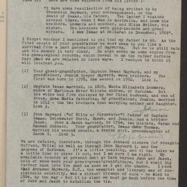 Transcript of letter C W A Hayward, Kalgoorlie W A to F G Hayward, 18 December 1910