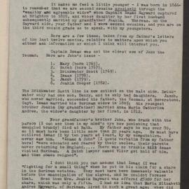 Transcript of letter C W A Hayward, Kalgoorlie W A to F G Hayward, 1 November 1911
