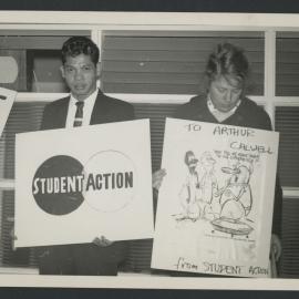 Student Action campaign against the White Australian Policy during the 1961 Federal Election