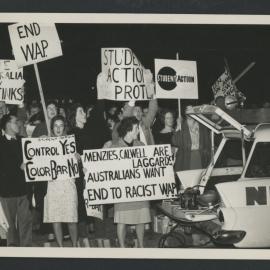 Student Action campaign against the White Australian Policy during the 1961 Federal Election