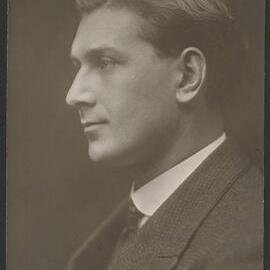 Side profile of Napier Waller