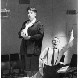 A Moment’s Hesitation as She Changes the Expression of Her Face...