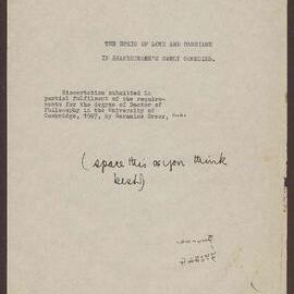 PhD Thesis - Typescript