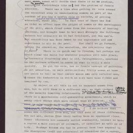 TFE [The Female Eunuch] Editorial 1968/69