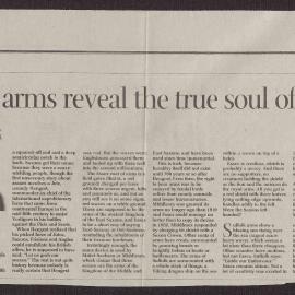 Do coats of arms reveal the true soul of England? DT128, 22/9/01