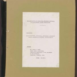 Ralph Jones Submission for the design of the water tower at the Fletcher Jones Factory site Pleasant Hill