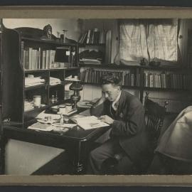 Alan Rowland Chisholm in his study