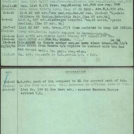 Anderson, E K, WX4413