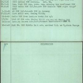 Anderson, D A, WX464