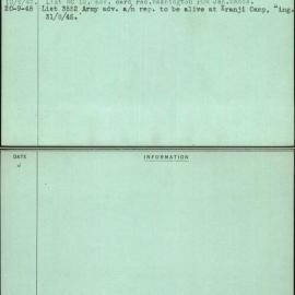 Bailey, E R W, NX43463