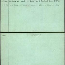 Bailey, A W (Albert William), VX42360