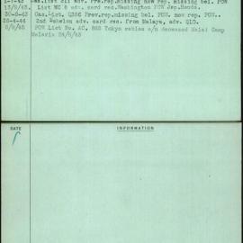 Barwick, W J Brisbane, QX20025