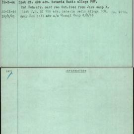 Barwick, L A E, TX2889