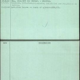 Bashford, A J, NX5221