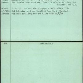 Bonnell, M E, QX13649