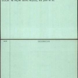 Bright, John, [No Service Number]