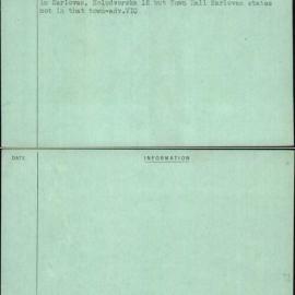 Bril, Alice, [No Service Number]