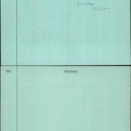 Brilling (Mr) Brilling (Mrs), Max & Anna, [No Service Number]