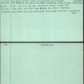 Brindle, A J, NX52663