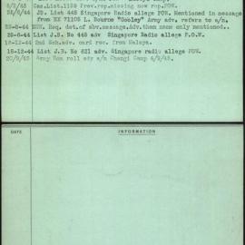 Brindley, J M, NX70592