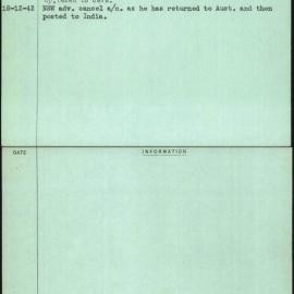 Chalmers, D R, 44807