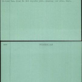 Chalmers, I F, 414465