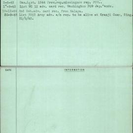 Chalmers, H A, NX71569