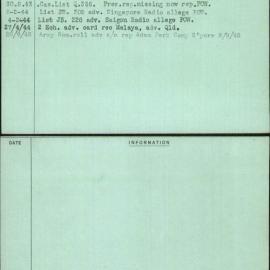 Chalmers, V W, QX14980