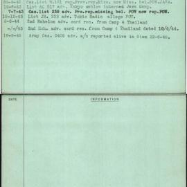 Cook, Edward Stewart, WX3105