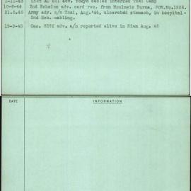 Dare, John Francis, WX9334