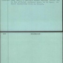 Denton, Albert R, N109114