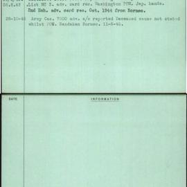 Fletcher, Barney Allen, NX31591