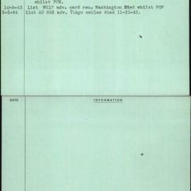 Fletcher, F G W, NX53515