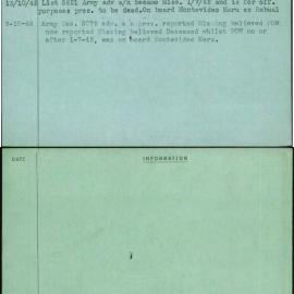 Giles, W C, VX28640