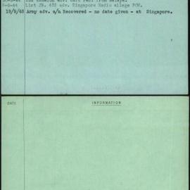 Giles, G A J, VX39179