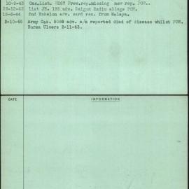 Hackshaw, A, WX7801
