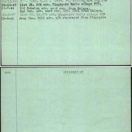 Harris, Ernest W, NX66134
